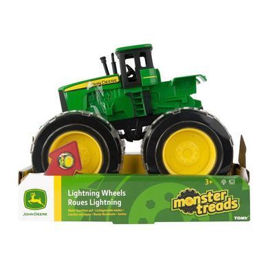 Машинка Трактор John Deere Kids Monster Treads з великими колесами що світяться (46434) dt_14093 фото