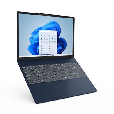 Ноутбук 15.3FM/R5 7535HS/16/512/UMA/DOS/COSMIC BLUE LENEVO IDEAPAD SLIM 3 15RP10 (83K700A1RA) 3733598 фото