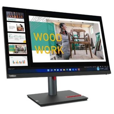 23.8" 16:9 IPS РК монітор, 2560х1440, 4 мс, 60 Гц, HDR10, 1xHDMI 2.0/1xDP 1.4/1xDP Out/4xUSB 3.2, LT LENOVO P24q-30 (63B4GAT6UA) 3702726 фото
