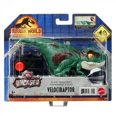 Ігрова фігурка Jurassic World Дрессований велоцираптор 15 см зі звуком зелений (GYN41-GYN38) dt_58903 фото