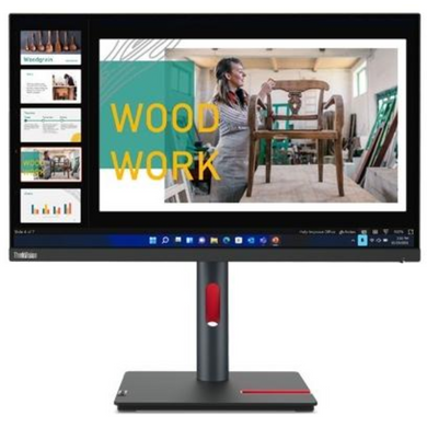 23.8" 16:9 IPS РК монітор, 2560х1440, 4 мс, 60 Гц, HDR10, 1xHDMI 2.0/1xDP 1.4/1xDP Out/4xUSB 3.2, LT LENOVO P24q-30 (63B4GAT6UA) 3702726 фото