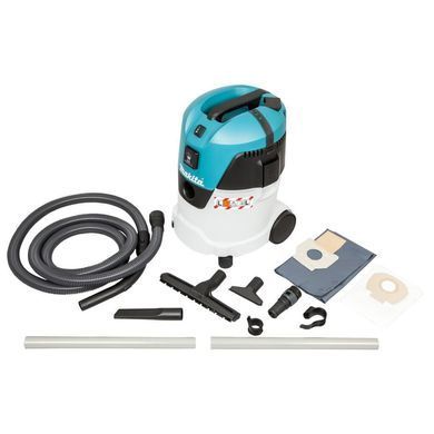 Makita Пылесос профессиональный VC2512L, 1000Вт, 210мБар, контейнер 25л, розетка 2600Вт, 7кг VC2512L фото