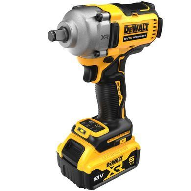 Гайковерт ударный аккумуляторный бесщеточный DeWALT DCF891P2T DCF891P2T фото