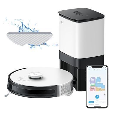 TP-Link Робот-пилосмок TAPO RV 30 LIDAR з підтримкою вологого прибирання + док-станція (374790) TAPO-RV30-PLUS фото