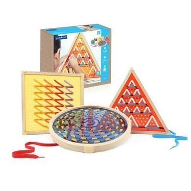 Шнурівка Guidecraft Manipulatives Великі фігури (G6804) dt_2198 фото