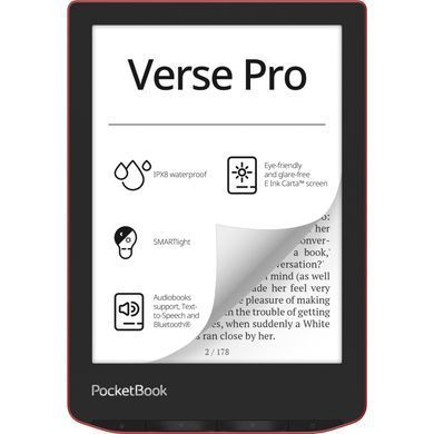 PocketBook Електронна книга 634, Passion Red (369738) PB634-3-CIS фото