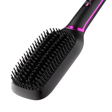 Щітка-випрямляч Ardesto Violet Pro HSB-Y220PRO, 50Вт, 130-210C, кераміка, чорний (387824) HSB-Y220PRO фото