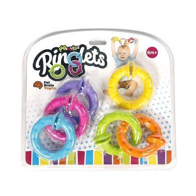 Набір прорізувачів Fat Brain Toys pipSquigz Ringlets Гнучкі колечка (F250ML) dt_13668 фото