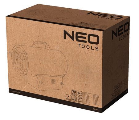 Теплова гармата NEO tools 90-084 30 кВт 380 В газ