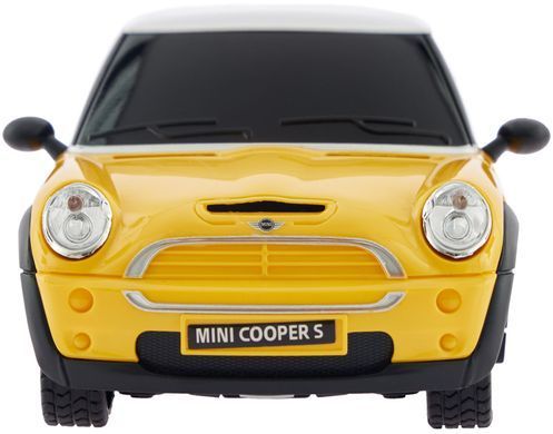 Машинка Rastar Mini Cooper S 1:24 Желтый