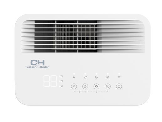 Cooper&Hunter Осушувач повітря CH-D008WD9-16LDWF, 16л.на добу, 22м.кв , 125м3/год, 245Вт, дисплей, ел.кер-ня, Wi-Fi, таймер., білий (382996) CH-D008WD9-16LDWF фото