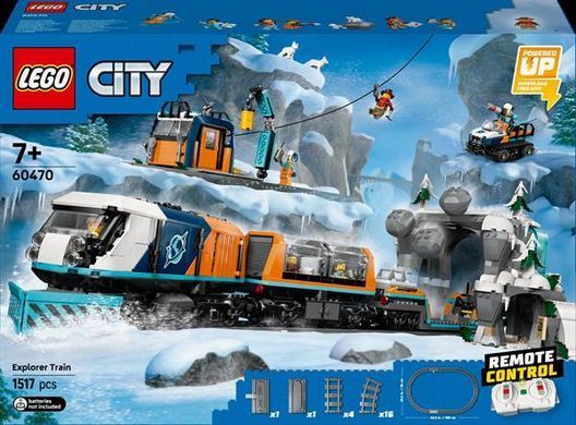 Конструктор LEGO City Арктический исследовательский экспресс 1517 деталей (60470)