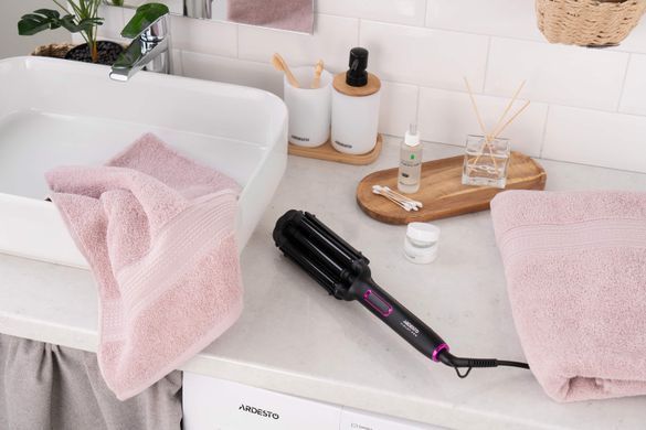 Щітка-випрямляч Ardesto Violet Pro HSB-Y220PRO, 50Вт, 130-210C, кераміка, чорний (387824) HSB-Y220PRO фото