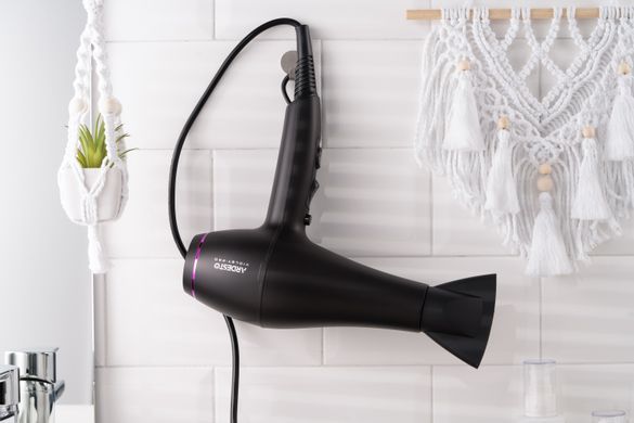 ARDESTO Фен Violet PRO HD-Y222PRO, 1850-2200Вт, 2 швидкості, 3темп.режима, дифузор, чорний (359660) HD-Y222PRO фото
