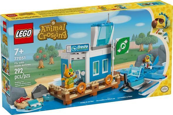 Конструктор LEGO Animal Crossing Літайте з Dodo Airlines (379920)