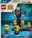 Конструктор LEGO Despicable Me 4 Ґру й посіпаки з кубиків 839 деталей (75582)