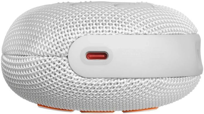 Портативна акустика JBL Clip 5 Білий (JBLCLIP5WHT) JBLCLIP5WHT фото