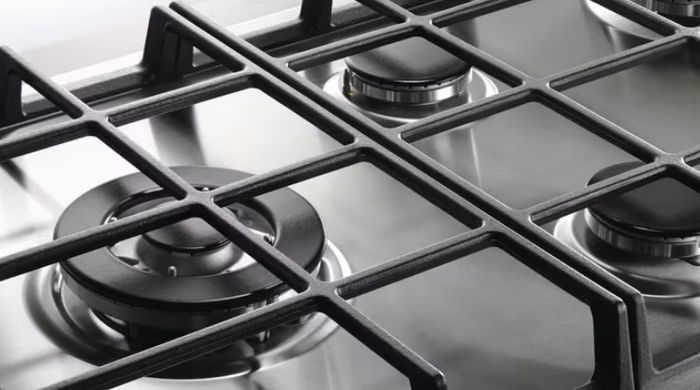 Electrolux Варочная поверхность газовая, 30см, чугун, домино, нерж EGG3322NVX фото