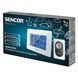 Метеостанция Sencor, внутр/наруж измерение, AAx3+AAAx2, темп-ра, влажность, время, прогноз погоды, белый