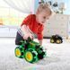 Машинка Трактор John Deere Kids Monster Treads з великими колесами що світяться (46434) dt_14093