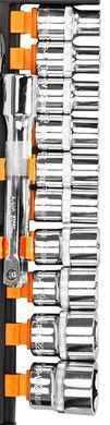 Набір головок торцевих з тріскачкою Neo Tools 10-020 3/8", 12 шт. 10-020 фото