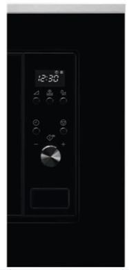 Electrolux Микроволновая печь встраиваемая, 20л, электр. управл., 700Вт, дисплей, черный+нерж LMS2203EMX фото