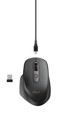 Trust Мышь Ozaa Rechargeable WL Black 23812_TRUST фото