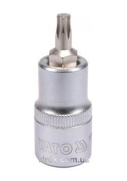 Головка торцева YATO квадрат 1/2 "TORX" Т30, L= 55 мм