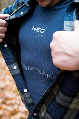 Футболка с длинным рукавом Neo Tools 81-662 Coolmax XXL-XXXL