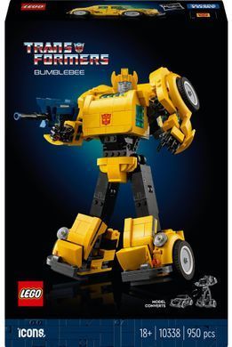 Конструктор LEGO Icons Трансформери. Бамблбі (391628)