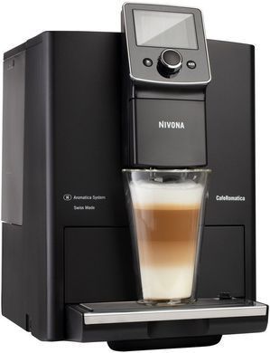 Nivona Кавамашина автоматична CafeRomatica NICR 820, 1465 Вт., резервуар для води 1.8 л., 15 Бар., механ., сірий. (351153) NICR820 фото