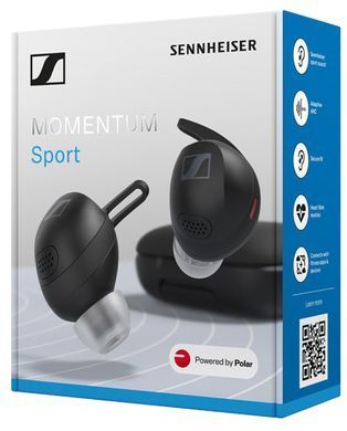 Навушники Sennheiser Momentum Sport True Wireless Black (6982738) 700304 фото