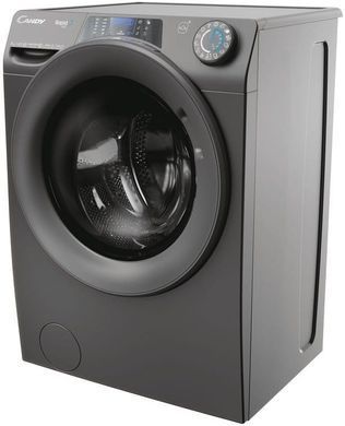 Candy Пральна машина фронтальна, 7кг, 1400, A+++, 45см, дисплей, пара, інвертор, cріблястий (375239) RP4476BWMRR/1-S фото
