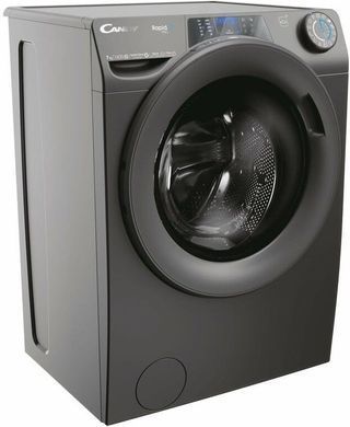 Candy Пральна машина фронтальна, 7кг, 1400, A+++, 45см, дисплей, пара, інвертор, cріблястий (375239) RP4476BWMRR/1-S фото