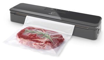 Вакууматор Electrolux для рулонов, пакетов и контейнеров, 80Вт, 30см, электронное управление, +10 пакетов, пластик, черный (351054) E4VS1-4AG фото