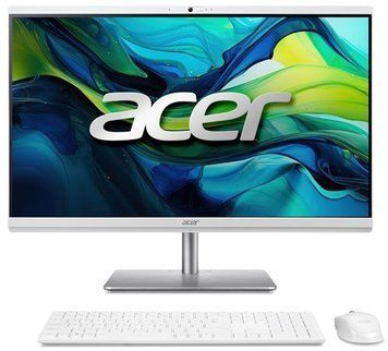 ПК Моноблок Acer Aspire C27-195ES 27" FHD Intel U7-155U, 32GB, F1TB, UMA, WiFi, кл+м, 3г, без ОС, серый