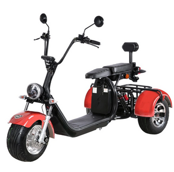 Электроскутер трехколесный HECHT COCIS MAX RED HECHTCOCISMAXRED фото