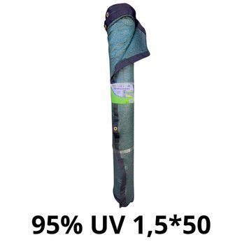 Сітка заборна затіняюча "AgroStar"з UV (1,5*50) 95%