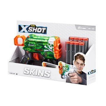 Швидкострільний бластер X-Shot Skins Menace Camo 8 патронів (36515A) dt_25369 фото