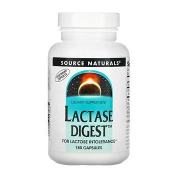 Lactase Digest 30mg - 180 caps Source Naturals / Лактаза Дайджест