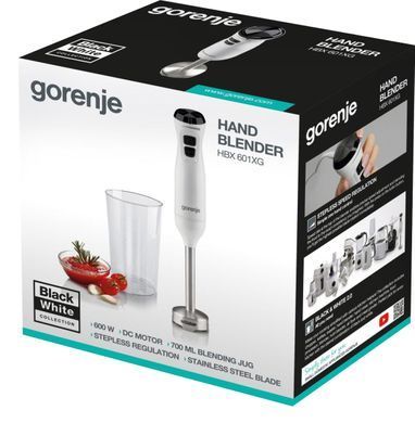 Занурювальний блендер Gorenje HBX601XG (HB5023Z-GS) (7096042) 742313 фото
