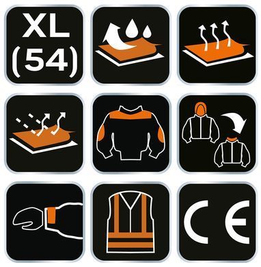 Куртка Softshell NEO Tools 81-551 водостійка, вітростійка, з флісовою підкладкою XL