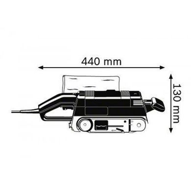 Шліфмашина стрічкова Bosch GBS 75 AE(0601274708) 0601274708 фото
