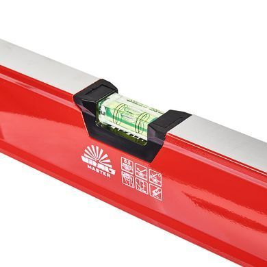 Уровень 100 см 3 капсулы алюминиевая рамка 1,2 мм Vitals Master