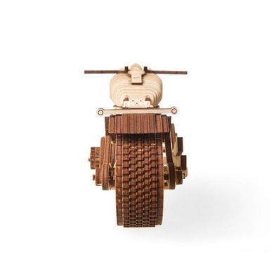 Деревянный механический 3D конструктор Ugears Байк (70051) dt_93581 фото