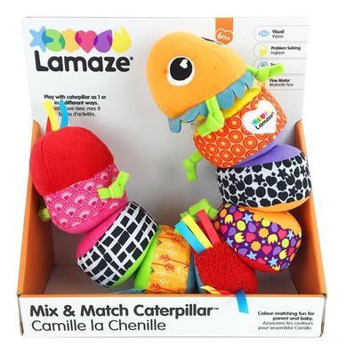 М'яка іграшка Lamaze Збери гусеничку (L27244) dt_14195 фото