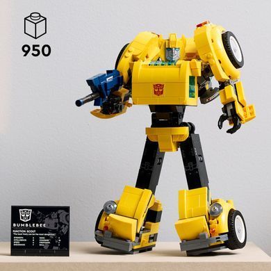 Конструктор LEGO Icons Трансформери. Бамблбі (391628)