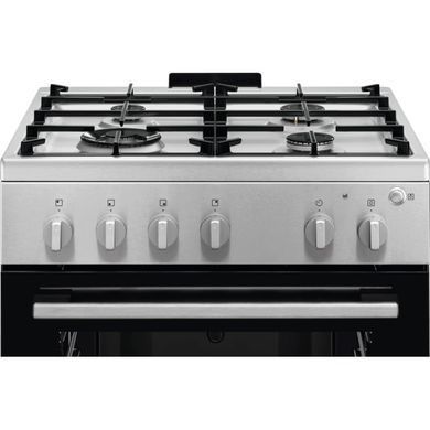 Electrolux Плита газова, 59л, 60x60см, чавун, нерж (379055) LKG600011X фото