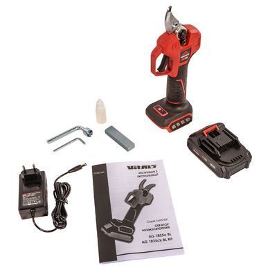 Секатор акумуляторний Vitals Master&nbsp;AG&nbsp;1825ck BL Kit V235297 фото