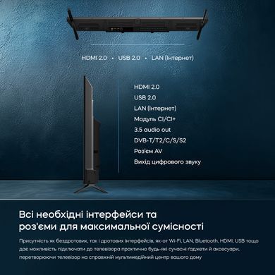 Телевізор Bravis 43K6000U 43K6000U фото